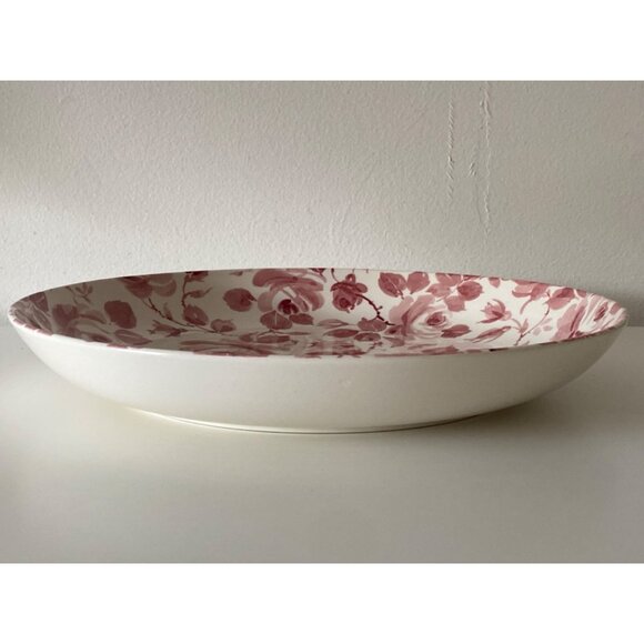 SPODE England 11.5 In Copeland Rosebud chintz Pasta Serving Bowl Pattern SP374 - Picture 6 of 7